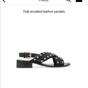 Maje Studded Sandals
